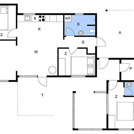 Bl1632-blokhus-klintevej-14 Casa de Férias *